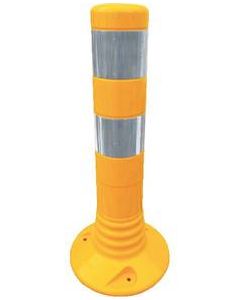 Flexipfosten gelb-silber
