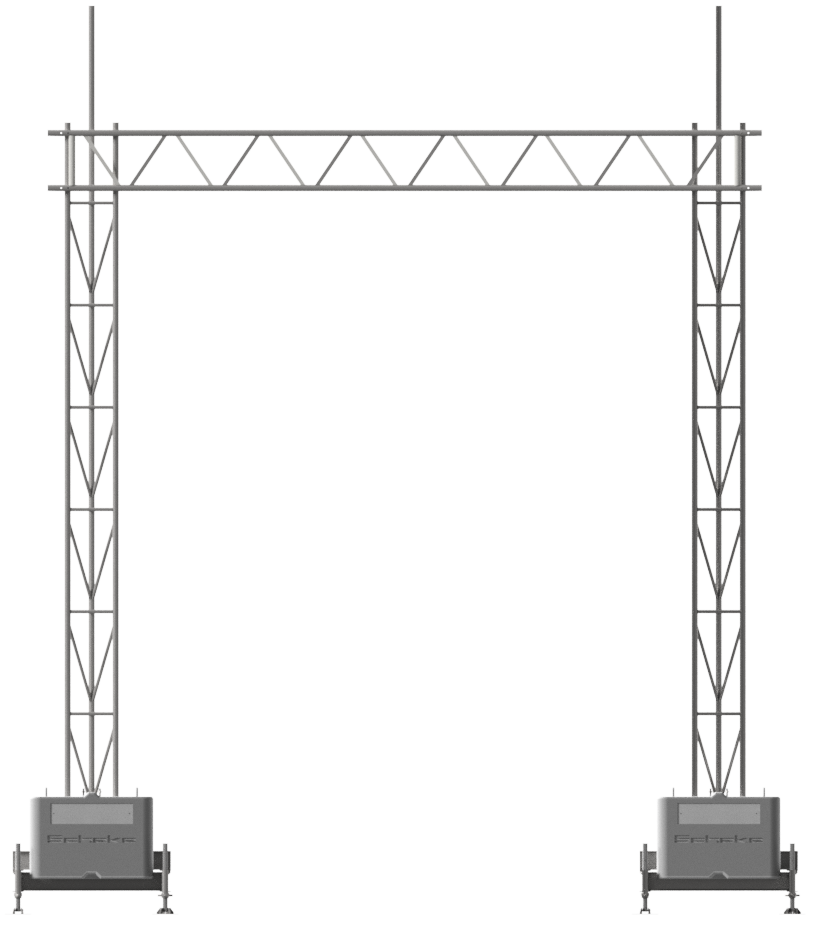 Aufstellvorrichtungen Brücke