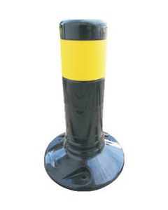 Flexipfosten schwarz-gelb