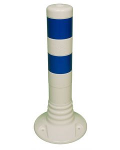 Flexipfosten weiß-blau