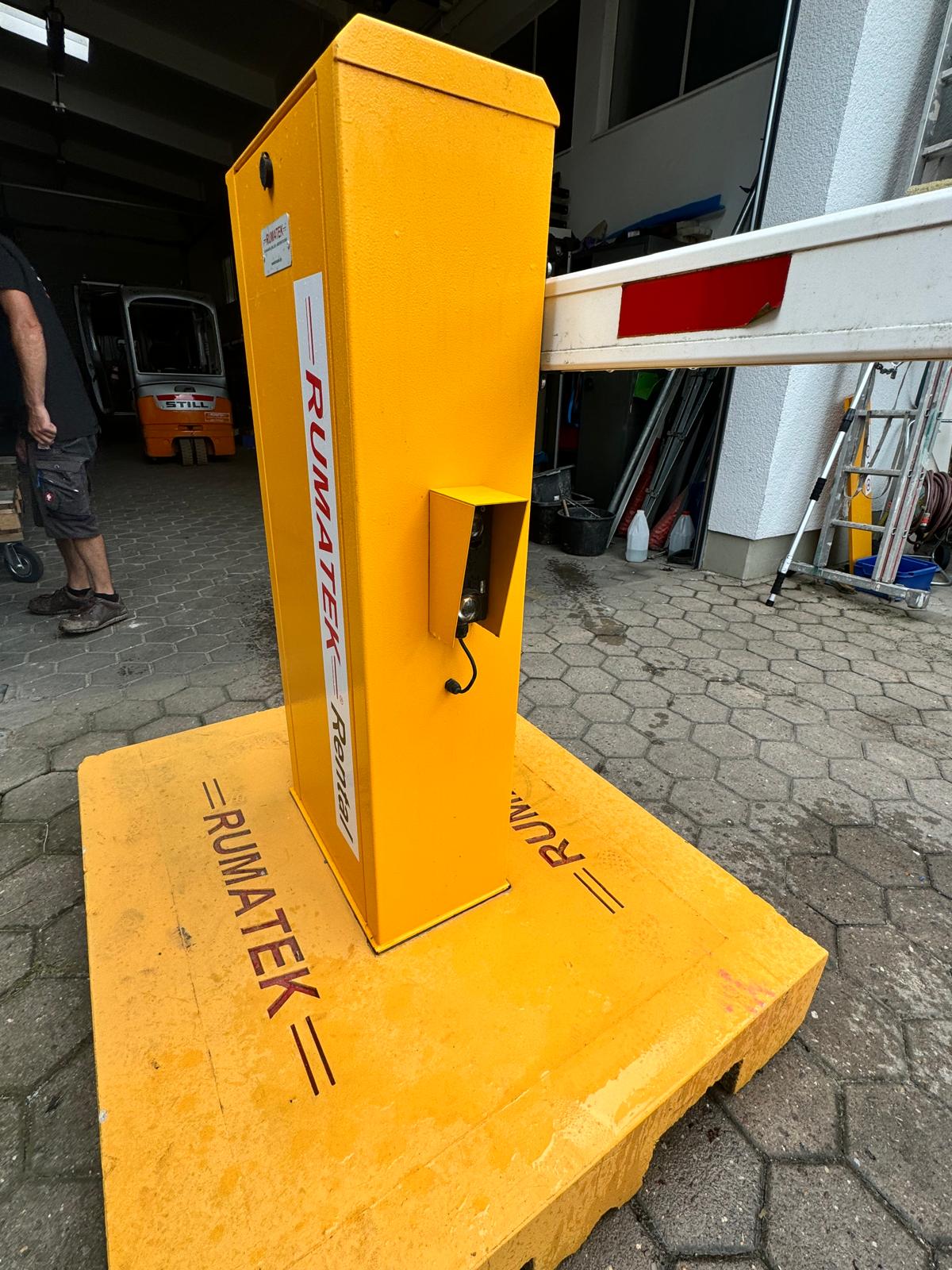 Mobile Schranke VS.650  Sperrbreite 4-6 m mehrfach vorhanden