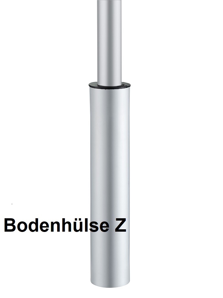 Bodenhülse Z, Aluminium