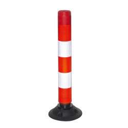 LeitPin DMR 100 mm rot-weiß -Leitzylinder-