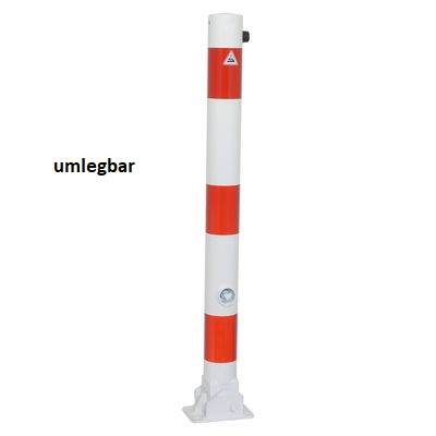 Sperrpfosten DMR 76 mm umlegbar