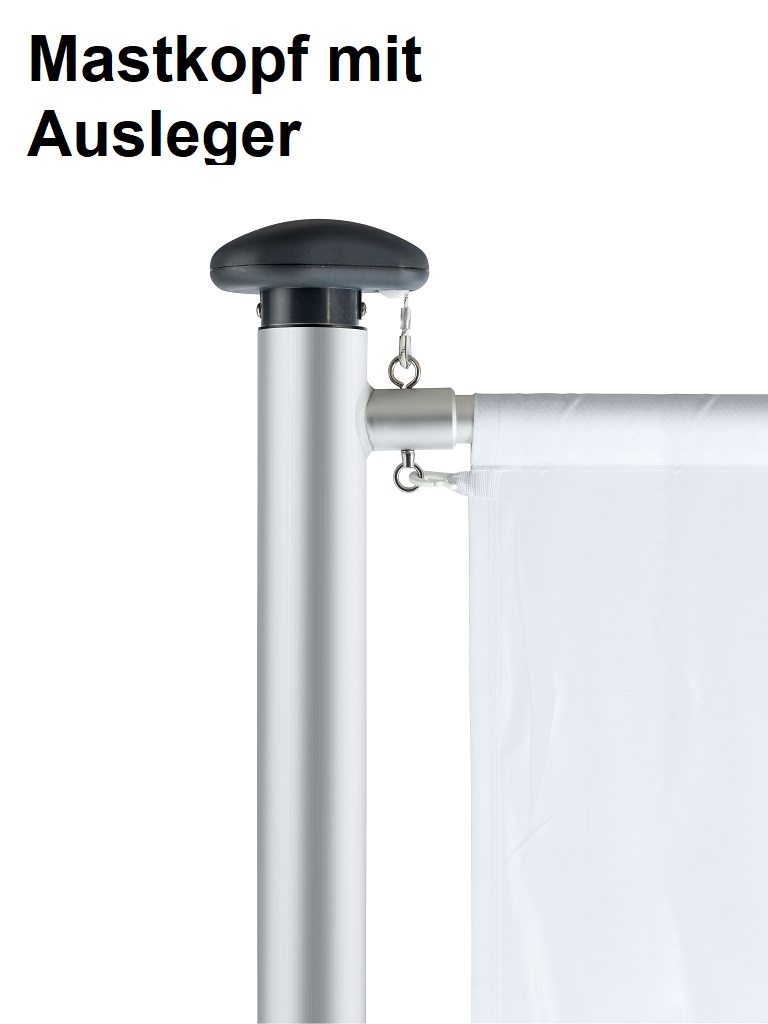 Fahnenmast PIRAT, AKTION Höhe: 5 - 9 mtr