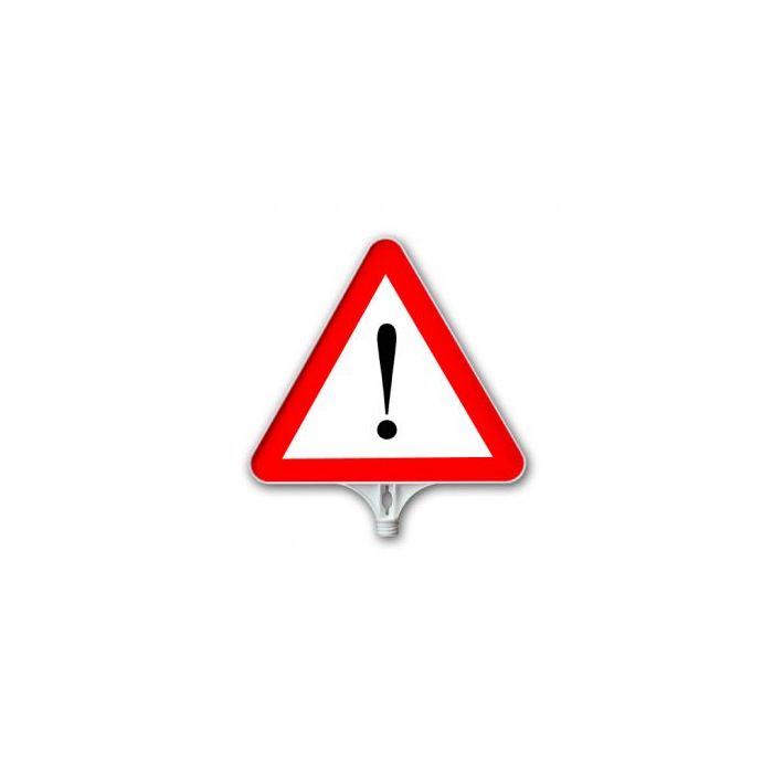 Hinweisschild Achtung