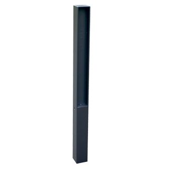 Stilpfosten VKT 70x70 mm Oberteil Flachstahl , herausnehmbar