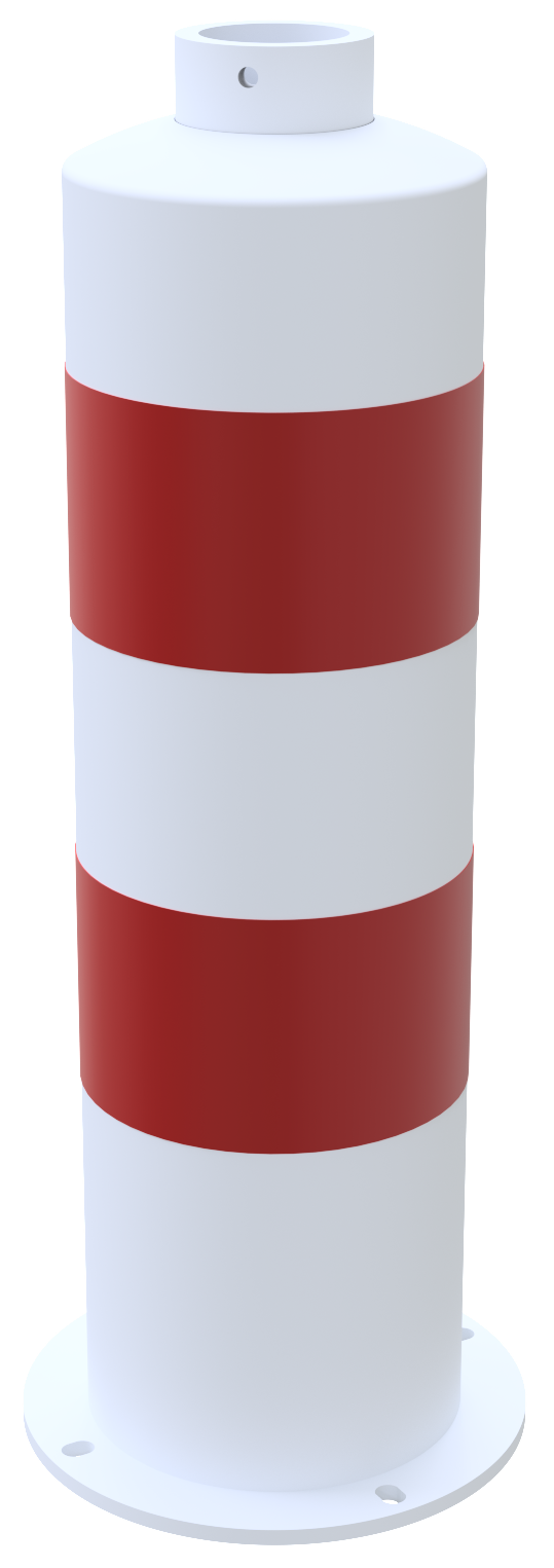 Verkehrsinselpfosten DMR 168mm