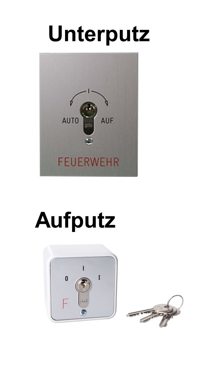 Feuerwehr Schlüsselschalter
