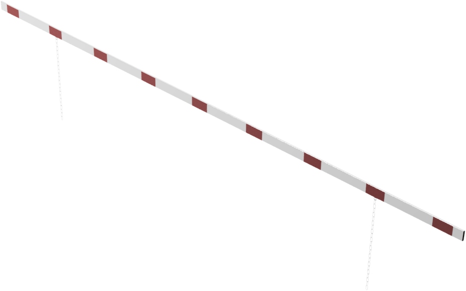 Barriere zum abhängen