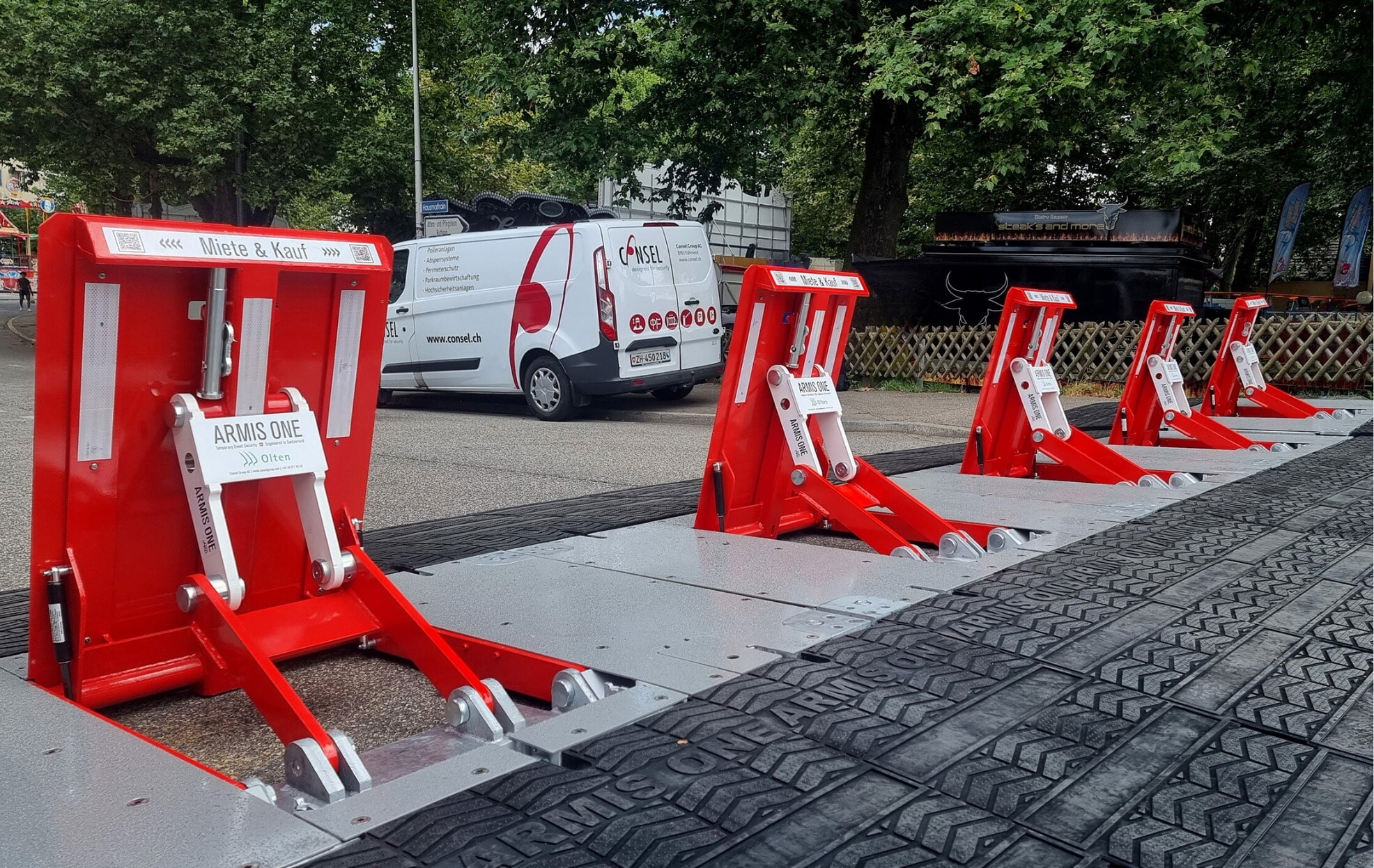 ARMIS ONE Mobile Fahrzeugsperre