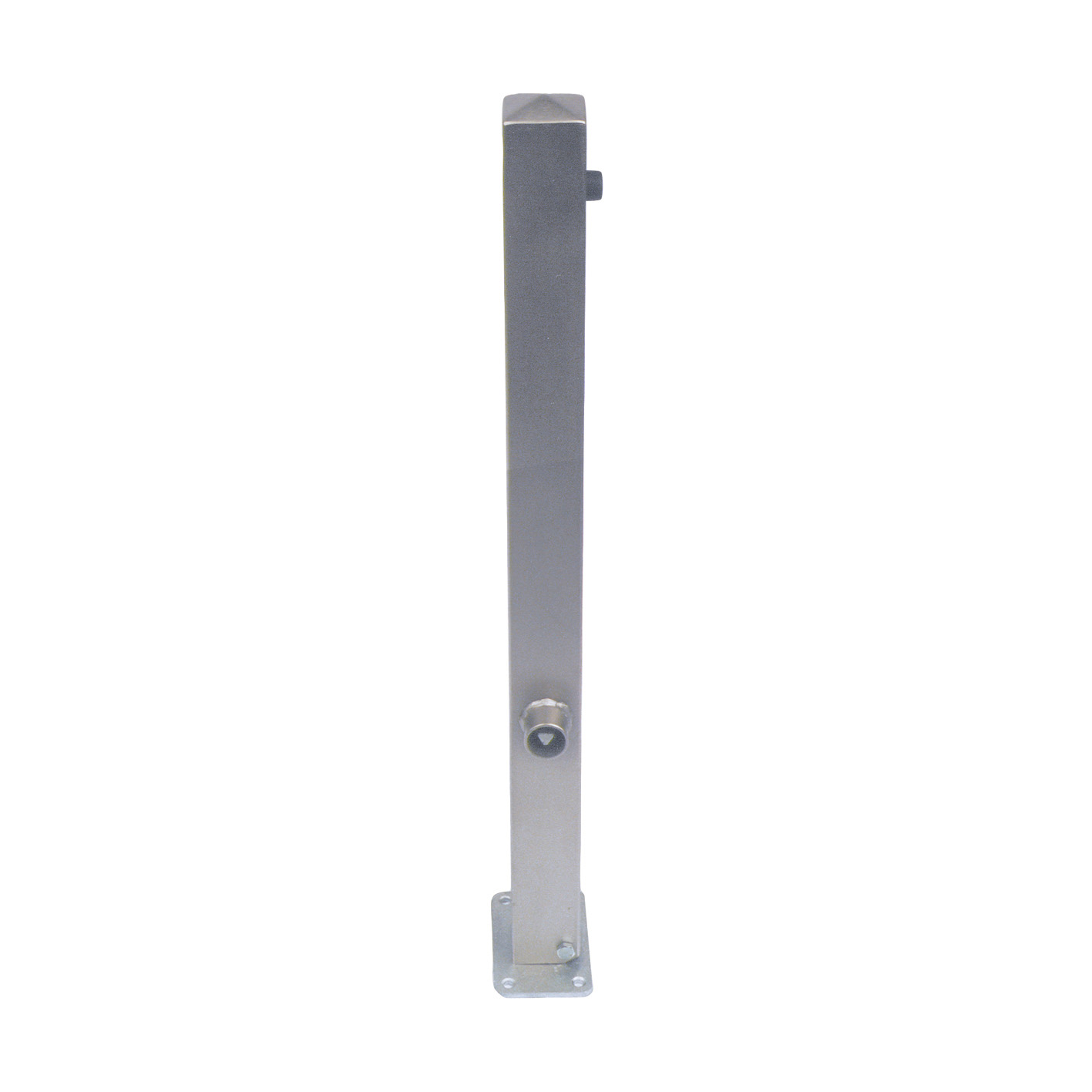 Edelstahlpoller 70x70mm. mit Flachkopf umlegbar