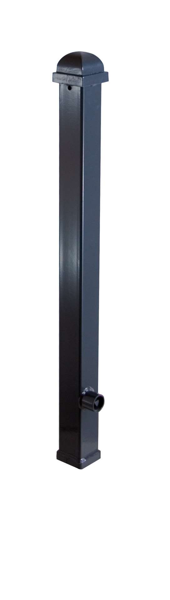 Stilpfosten VKT 70x70mm, mit Zierkopf, herausnehmbar