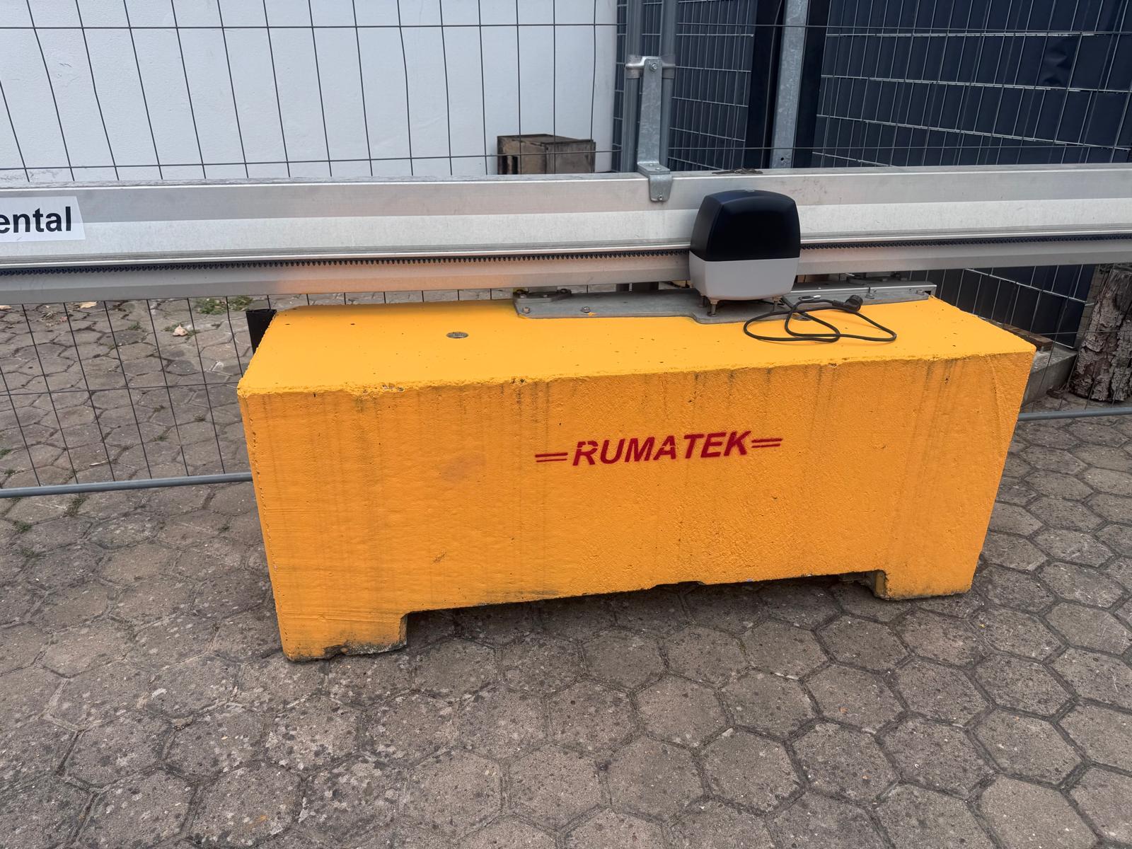 Mobiles Bauzaun Schiebetor, 6 mtr. Durchfahrtsbreite gebraucht