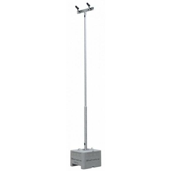 Kameramast SET 1 aus Stahl 6 m mit Traverse
