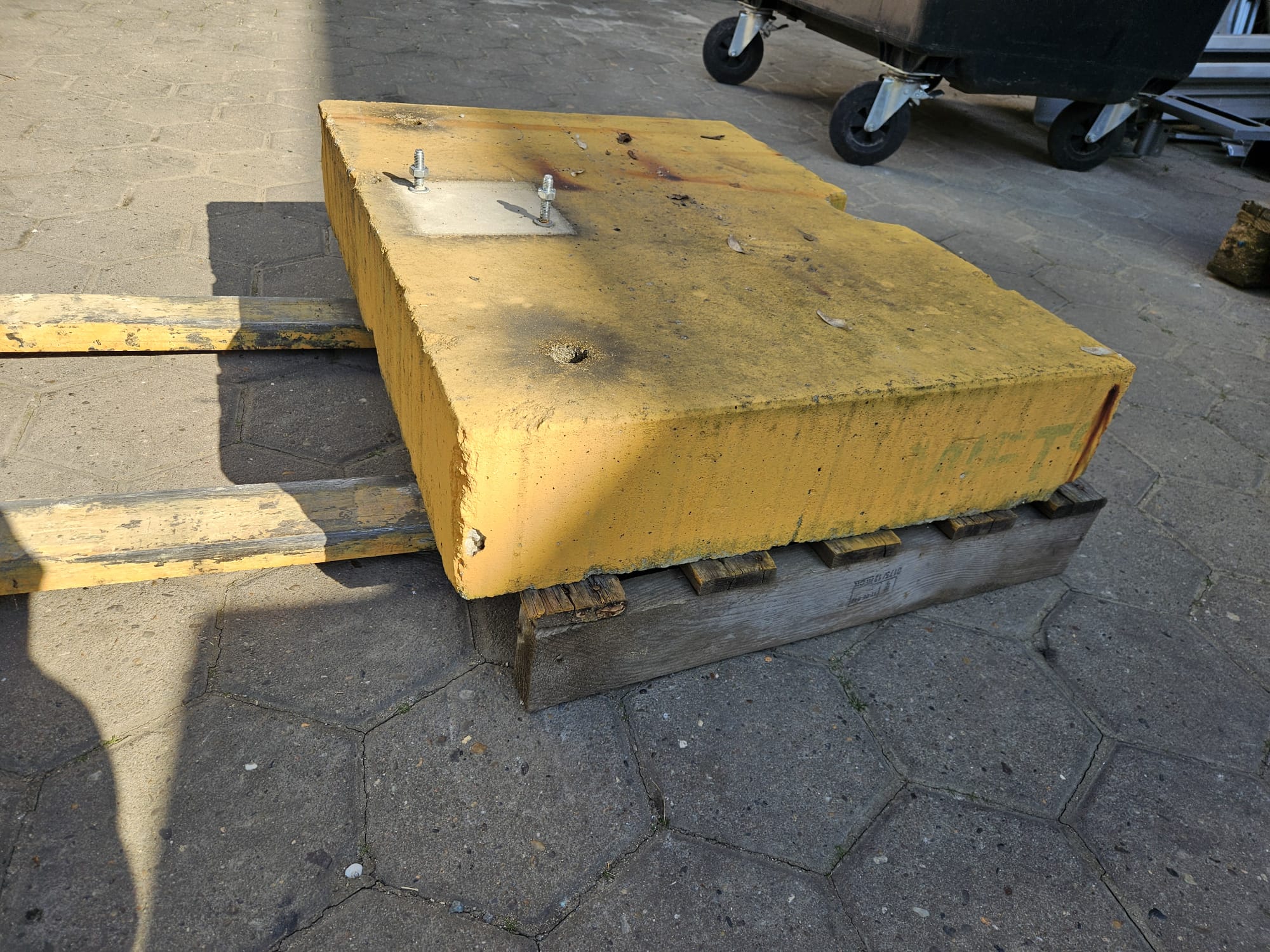 Mobile Fundamentplatte 80x60x15 cm gebraucht
