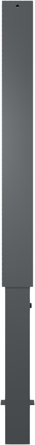 Stilpfosten VKT 70x70 mm, 80x80, 100x100 mm, herausnehmbar