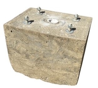 Fertigfundament für Rumatek Schranken