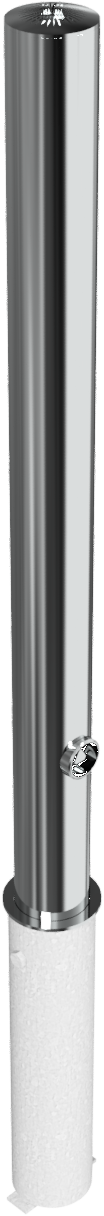 Edelstahlpoller DMR.76 mm herausnehmbar