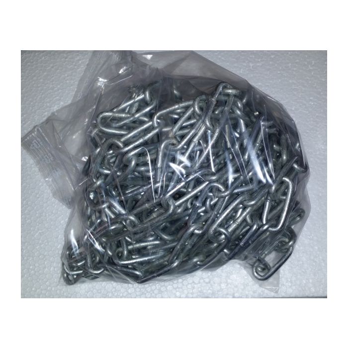 Absperrkette 6 mm geschweißt / 10 mtr.