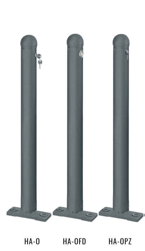 Harmonie Pfosten umlegbar