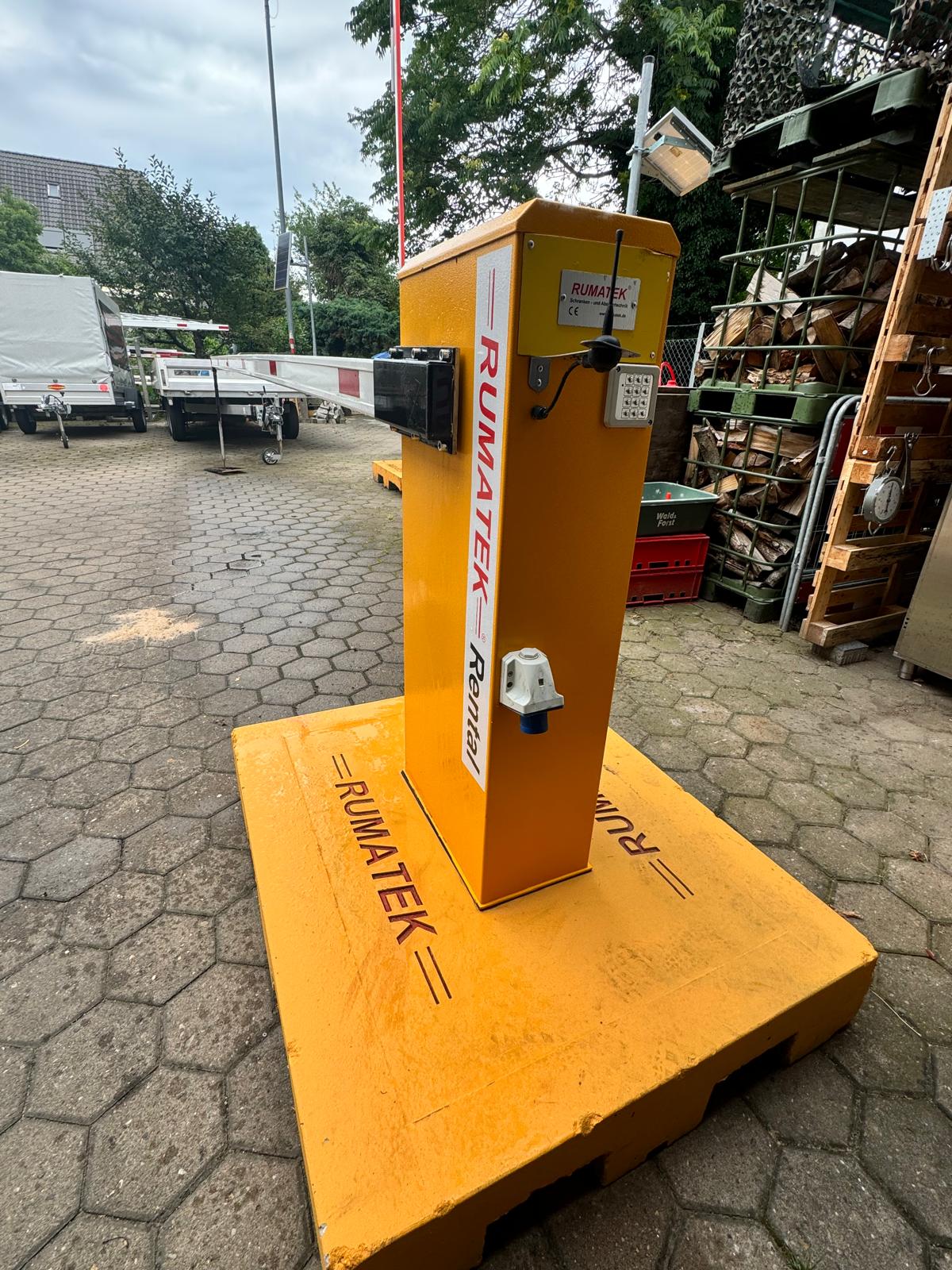 Mobile Schranke VS.650  Sperrbreite 4-6 m mehrfach vorhanden