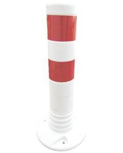 Flexipfosten weiß-rot