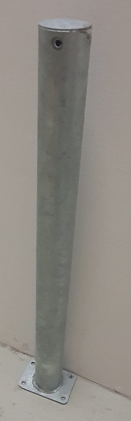 Sperrpfosten DMR 76 mm verzinkt zum Aufdübel