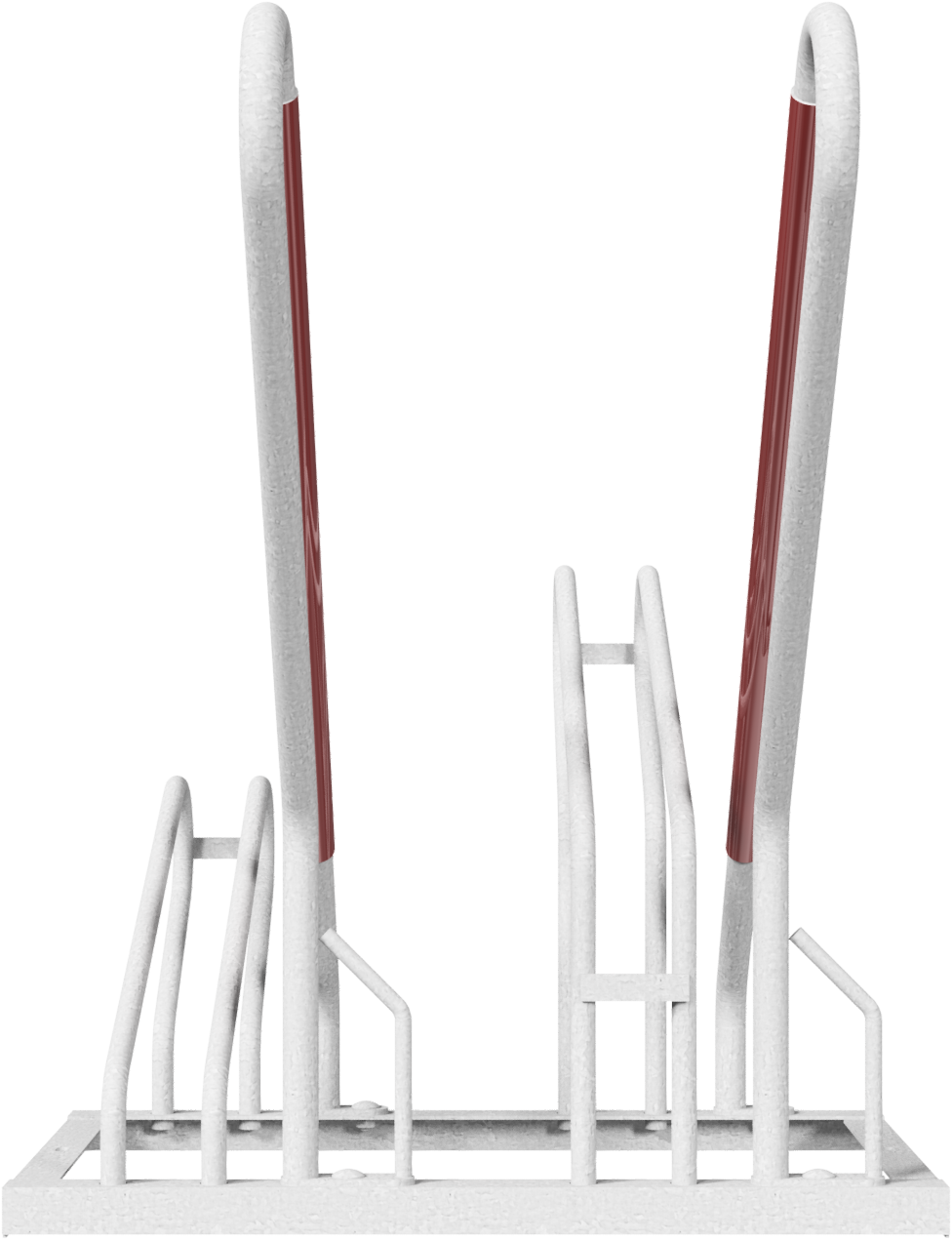 Fahrradständer mit Anlehenbügel 2 Einstellplätze