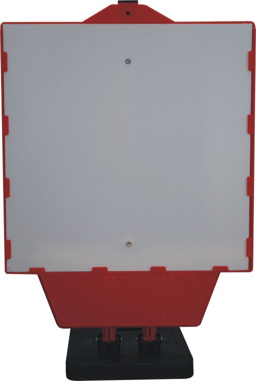 Klappschild zur Selbstbeschriftung