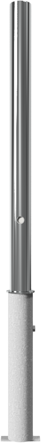 Edelstahlpoller DMR.60mm herausnehmbar