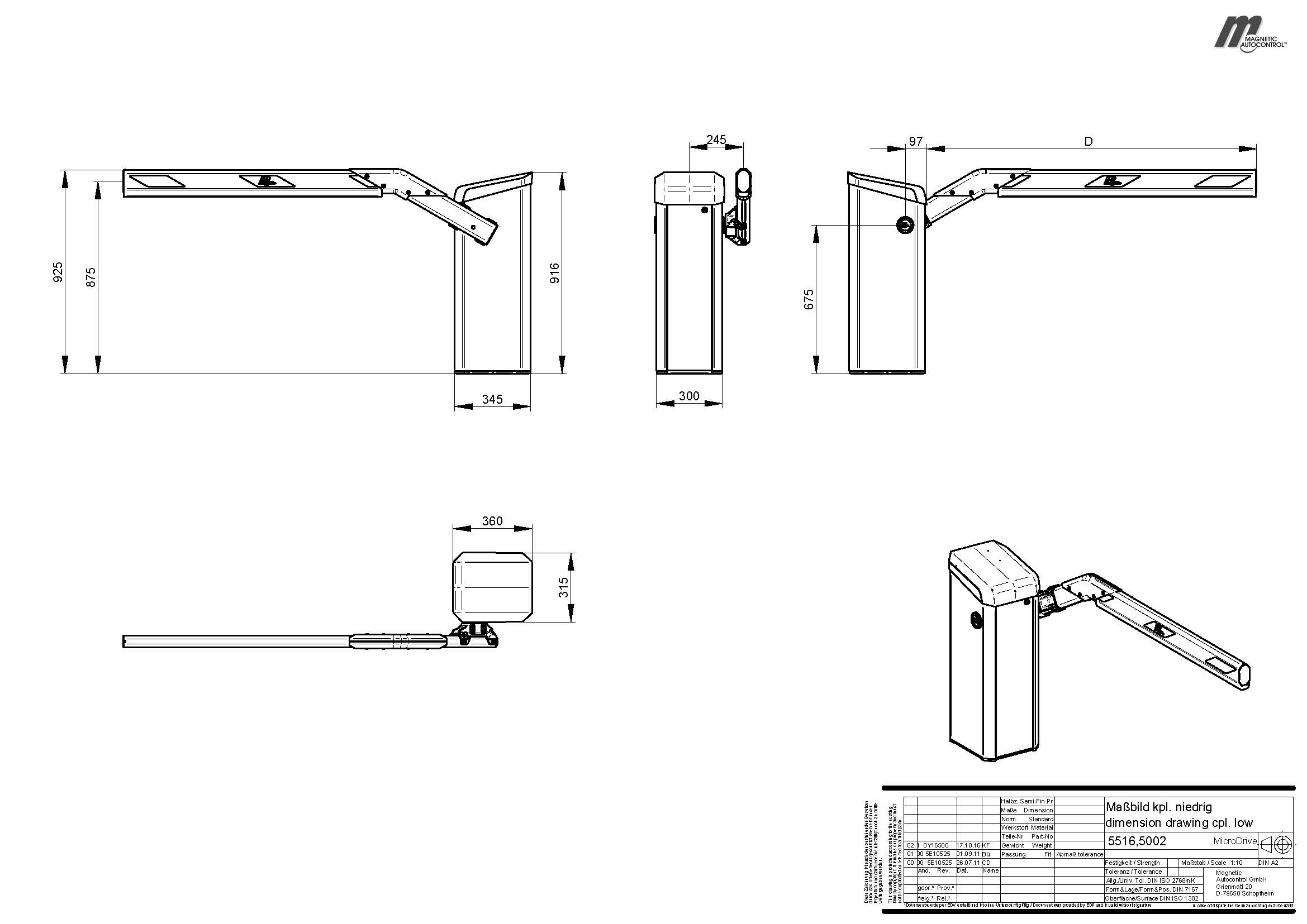 MAGNETIC.ACCESS Pro 3,5 m aus Lagervorrat