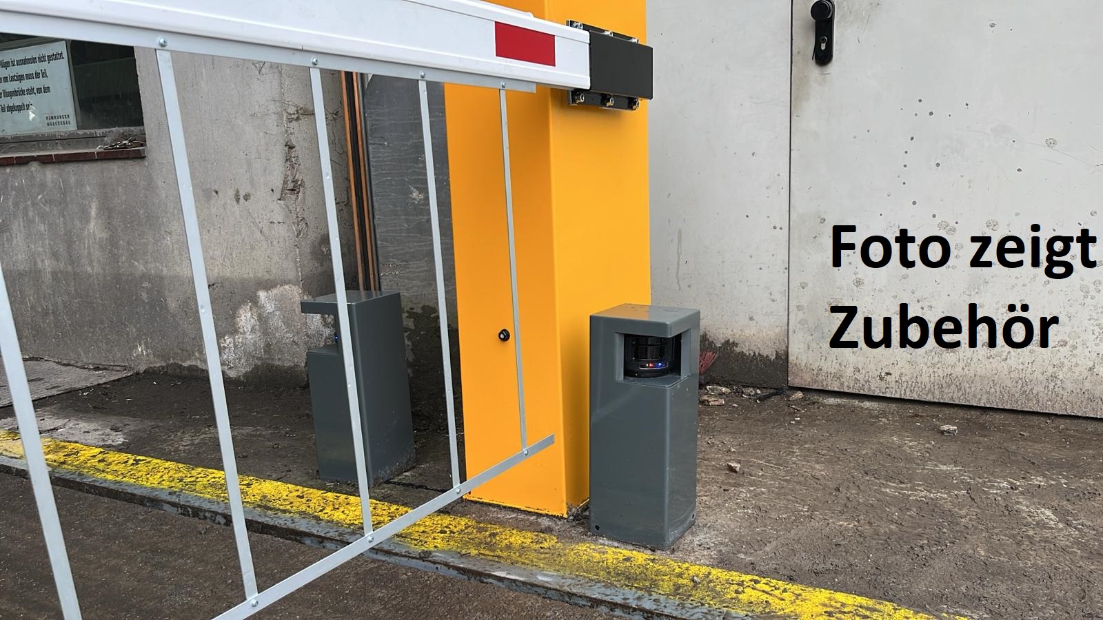 Horizontaler Laser Scanner zur Absicherung von Schrankenanlagen o. Gehäuse