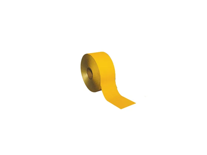 Markierungsfolie 100 m Rolle 12 cm Dickschicht Gelb (BAST geprüft)