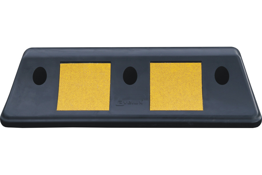 Radstopp Schwelle, Gummi, 50 cm lang