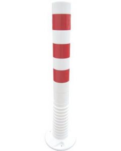 Flexipfosten weiß-rot