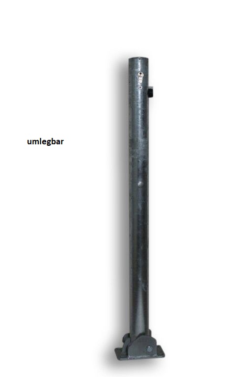Sperrpfosten DMR 76 mm umlegbar