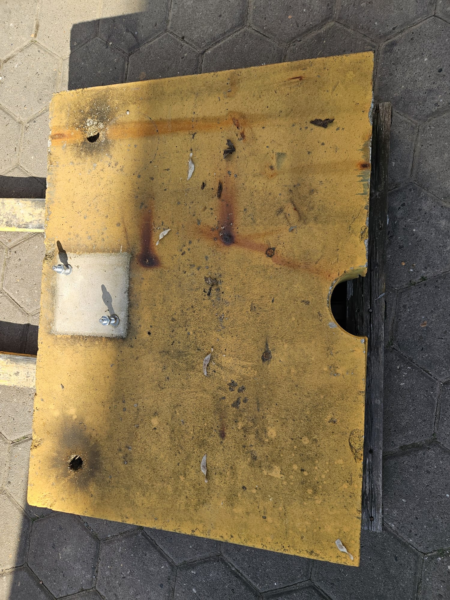 Mobile Fundamentplatte 80x60x15 cm gebraucht