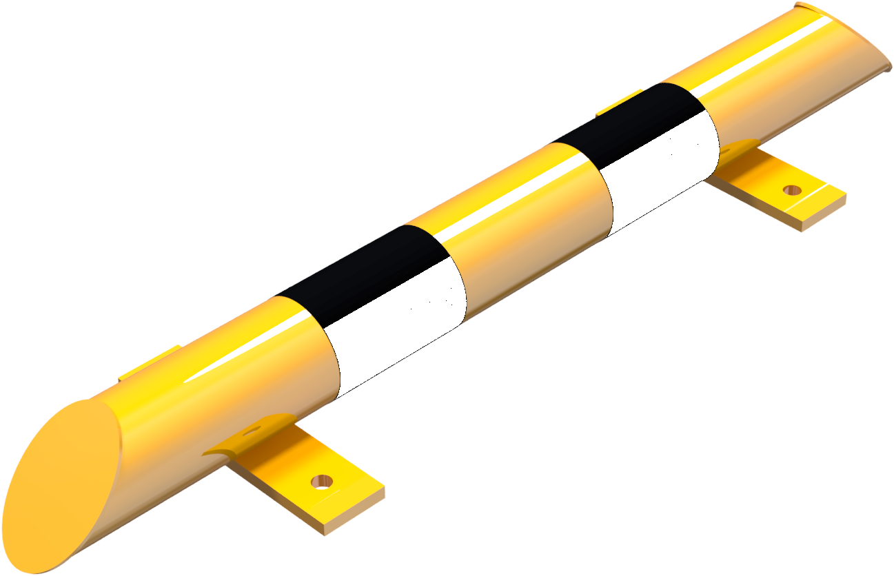 Rammschutzbalken DMR 76 mm, zum Aufdübeln