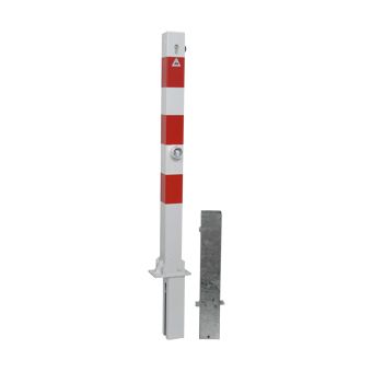 Sperrpfosten umlegbar+herausnehmbar