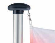 Fahnenmast LED Line mit Beleuchtung