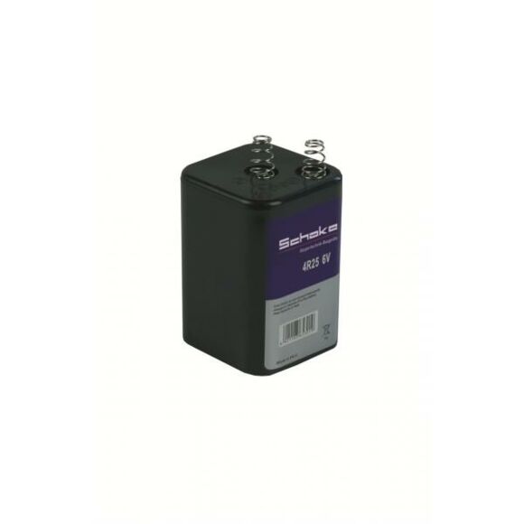 Blockbatterie 6V / 7AH 4R25  Set mit 24 Stück