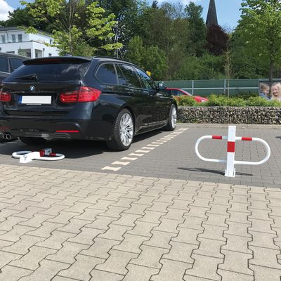 Massiver Sperrbügel umlegbar