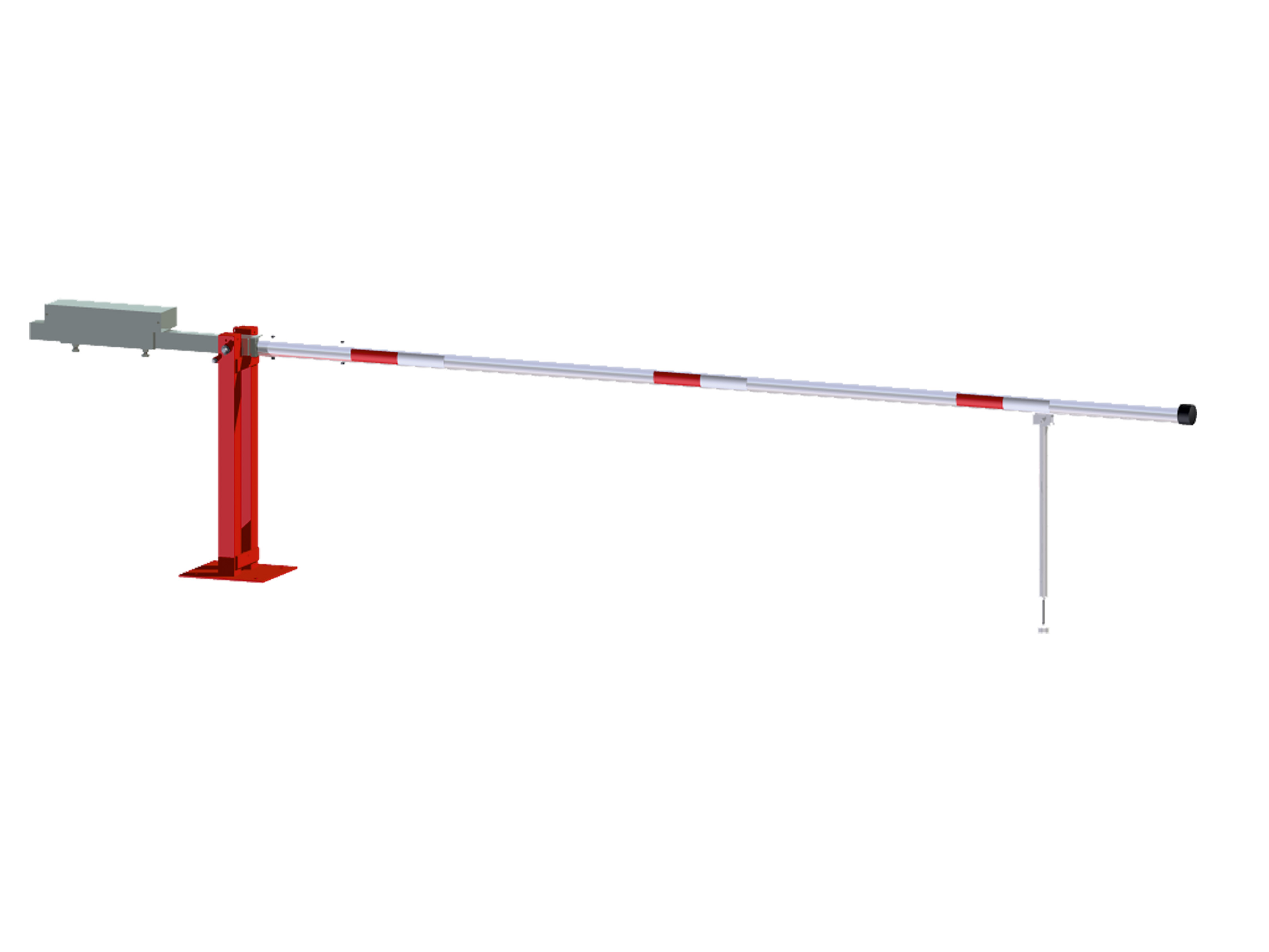 Gegengewichtskschranke SIMPLE bis 7,0 mtr