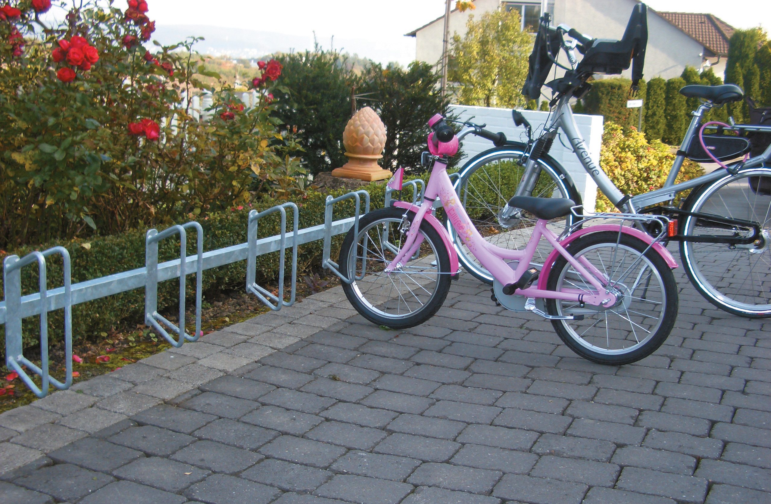 Fahrradständer Reihenparker, 6 Stellplätze