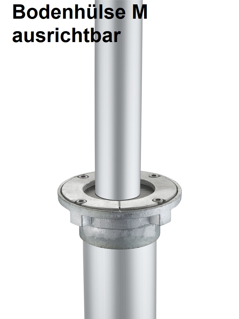 Bodenhülse M, variable Ausrichtung