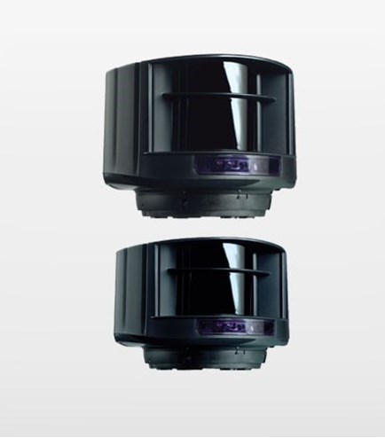 Horizontaler Laser Scanner zur Absicherung von Schrankenanlagen o. Gehäuse