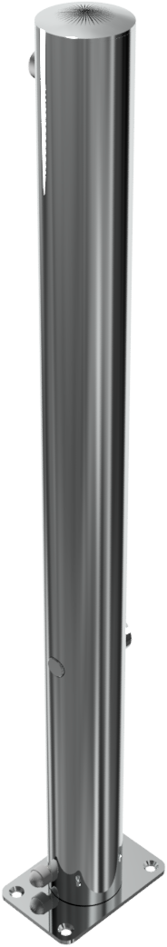 Edelstahlpoller DMR.76mm. umlegbar